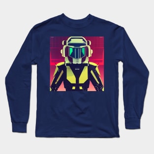 Robocop T-Shirt: Embrace Futuristic Style with Our Exclusive Designs Long Sleeve T-Shirt